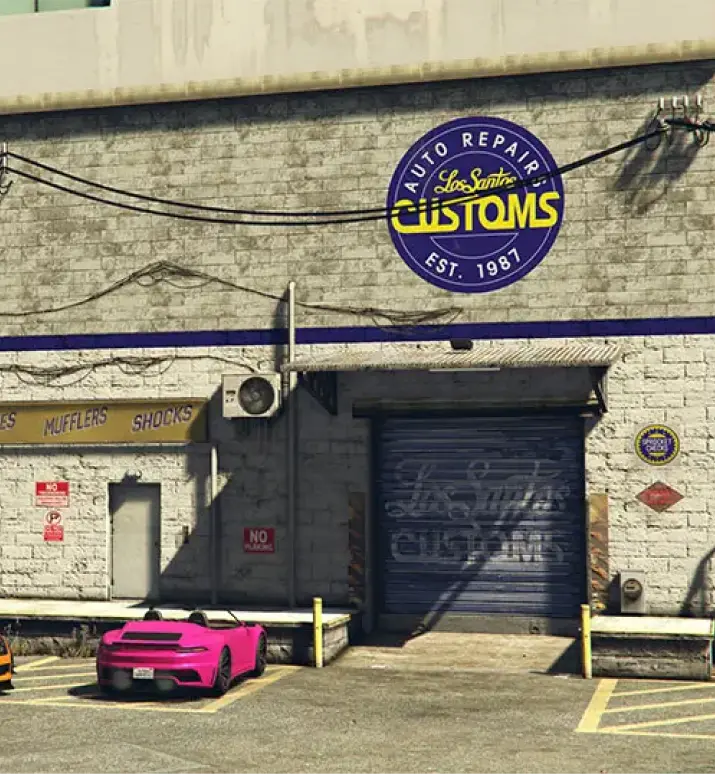 El taller de Los Santos Customs